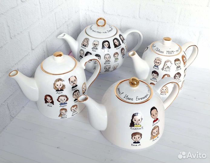 Роспись фарфора на заказ