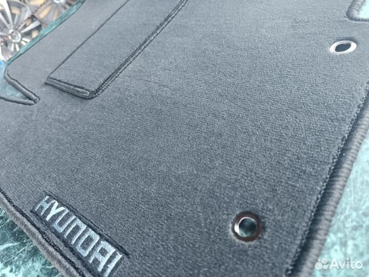 Текстильные коврики Хундай Солярис/с 2011по 2017г