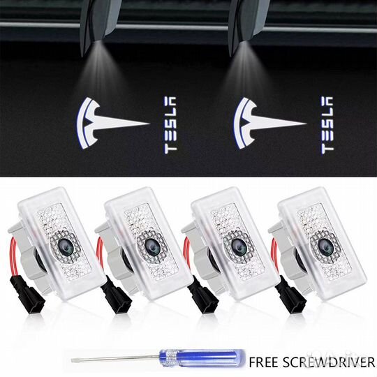 Подсветка двери Tesla Model X