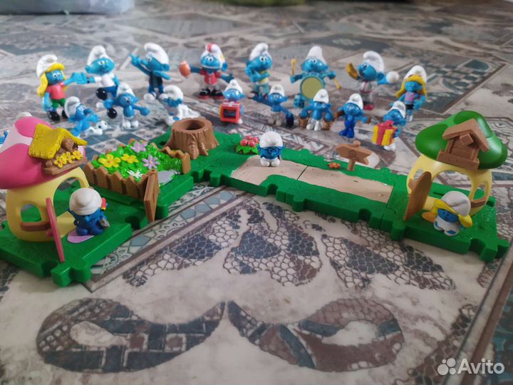 Смурфики игрушки пакетом