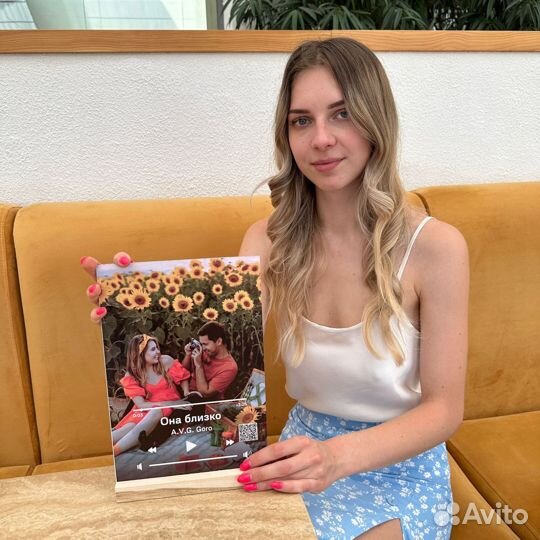 Фоторамка с песней / подарок