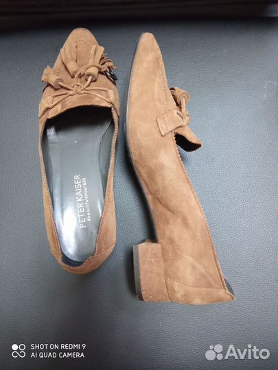 Балетки натуральная кожа