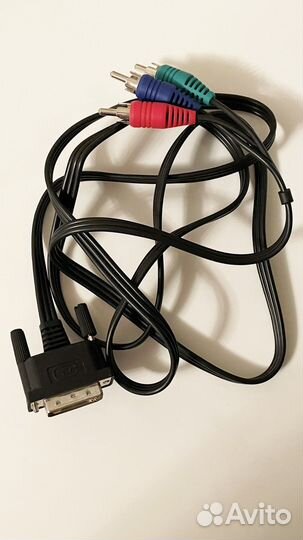 Кабель 3RCA RGB / DVI 9 pin