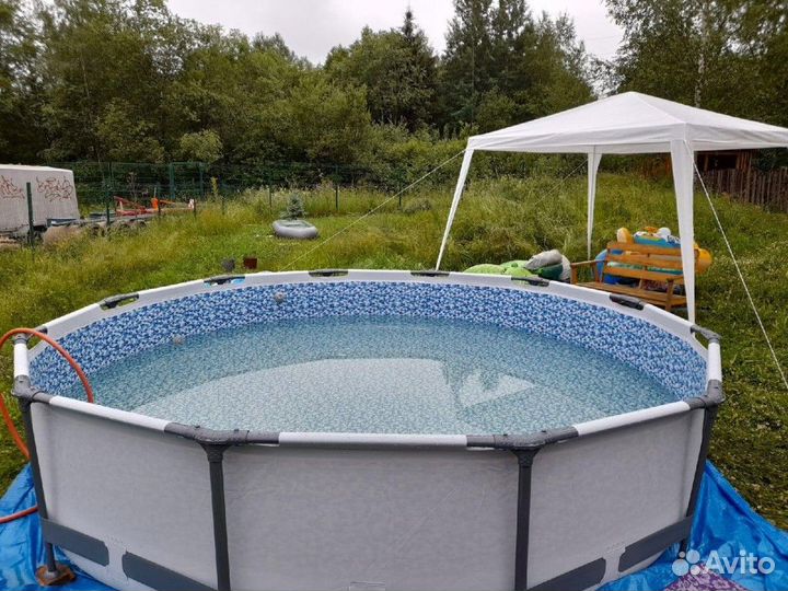 Бассейн каркасный 305х76см + фильтр-насос