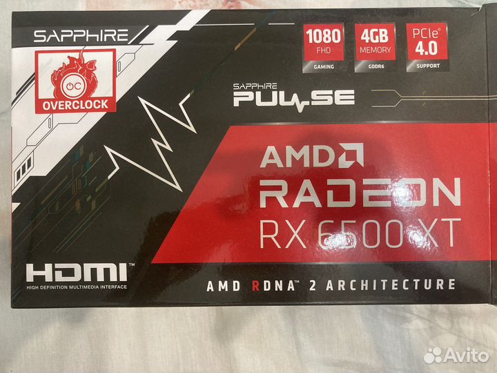 Amd radeon rx 6500 xt pulse