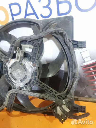 Вентилятор охлаждения Opel Corsa хетчбек А14XER