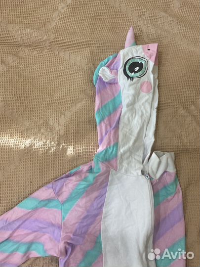 Пижама кигуруми единорог