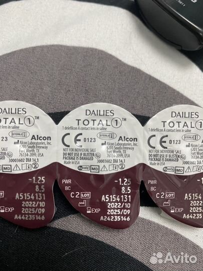Контактные линзы Alcon