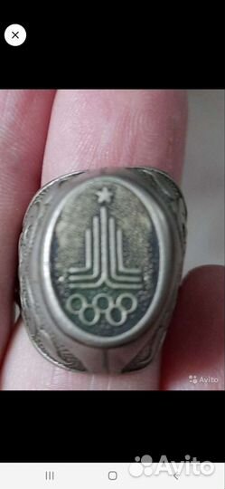Брошь старинная. Кулон. Печатка серебро. Ящерица
