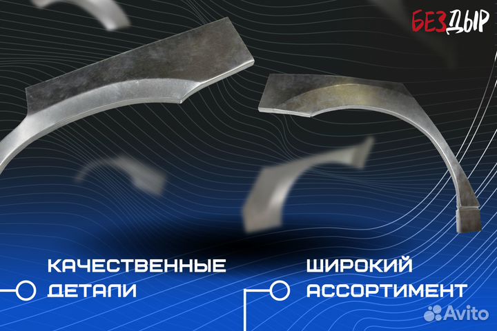 Кузовная арка Nissan Almera 1 N15 правая