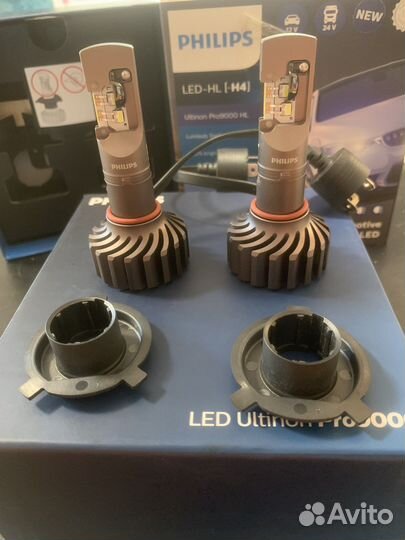 Led лампы Philips Ultinon Pro 9000 H4