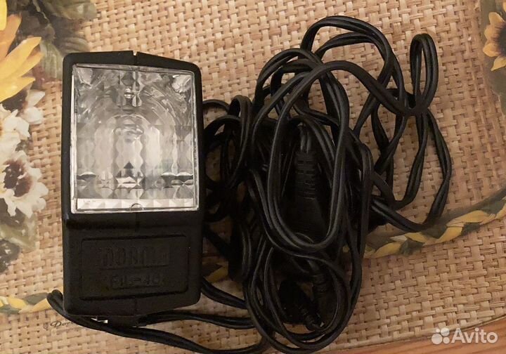 Фото вспышка norma FIL 46, преобразователь напряже