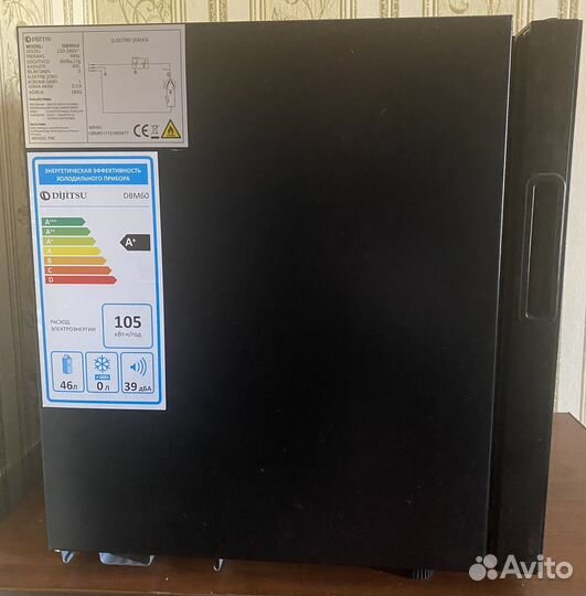 Холодильник dijitsu DBM60 с прозрачной дверцей
