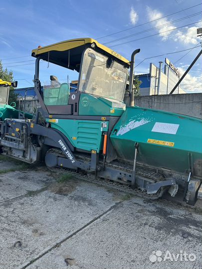 Асфальтобетоноукладчик Vogele SUPER 2100-2, 2012