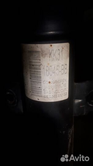 Передняя правая стойка KK3118045-BB Форд Транзит