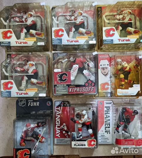 Фигурки хоккеистов NHL Ottawa VS Calgary