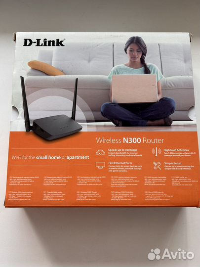 Wi-Fi роутер D-link dir-615