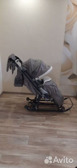 Детские санки коляска ника