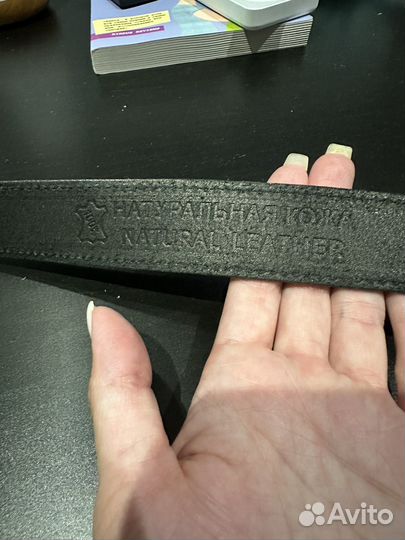 Ремень женский кожаный