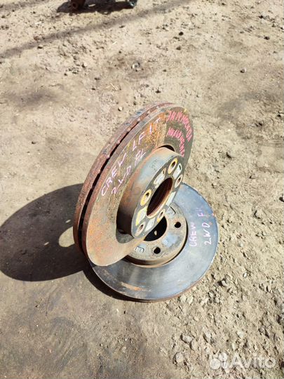 Диски передние тормозные mazda 5cr 3
