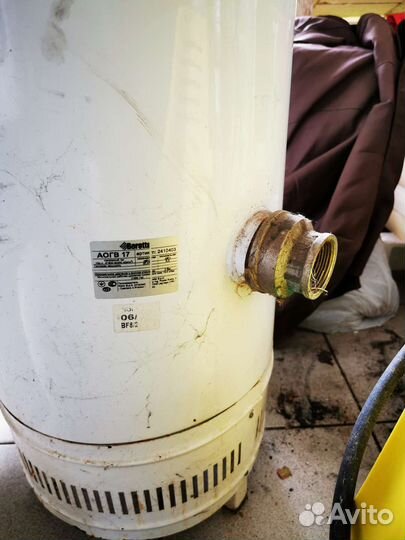 Газовый котел напольный одноконтурный бу