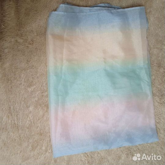 Тюли капроновые на узкое окно