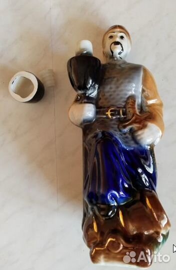 Бутыль Казак Фарфор статуэтка