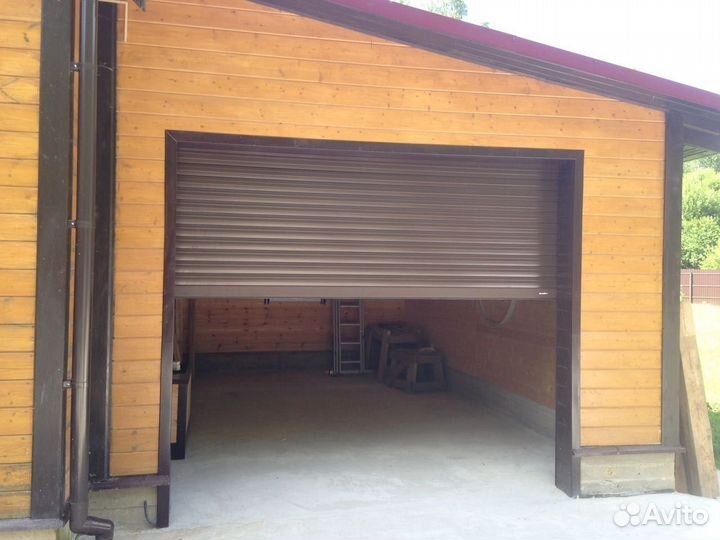 Рулонные ворота для гаража