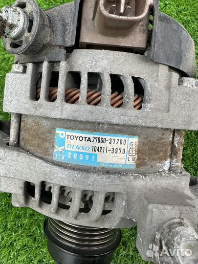 Генератор Toyota rav 4 2.0 бензин