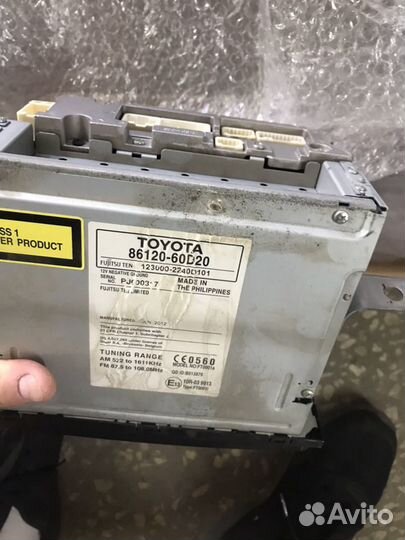 Магнитола на prado 150 12