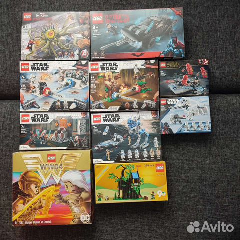 Новые наборы Lego