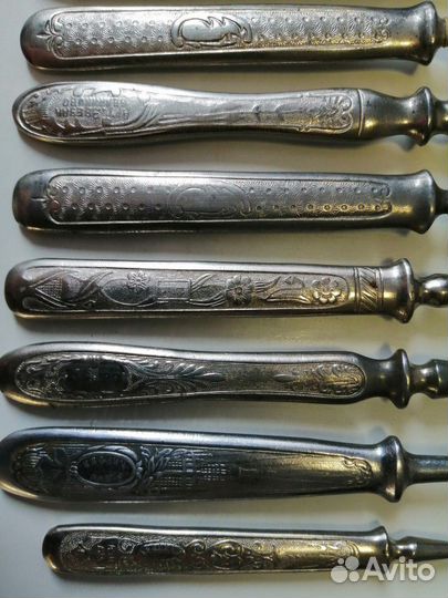 Cтoлoвыe пpибoры из нержавейки 40-50 гoды сcсp. Bи