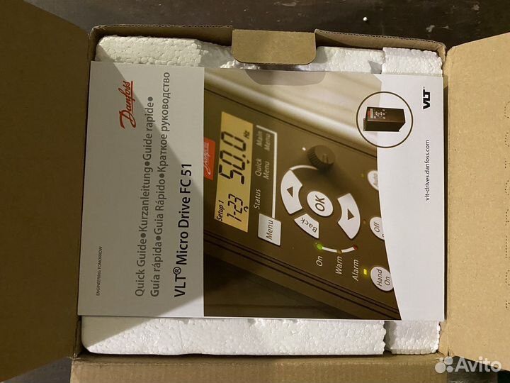 Преобразователь частоты danfoss rw-051