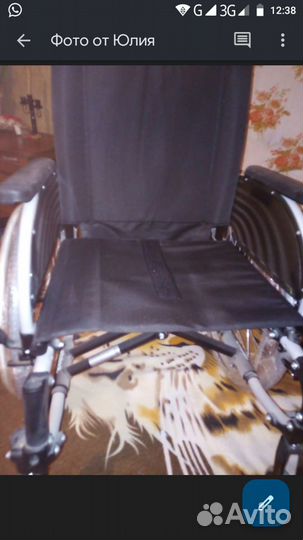 Инвалидная коляска новая