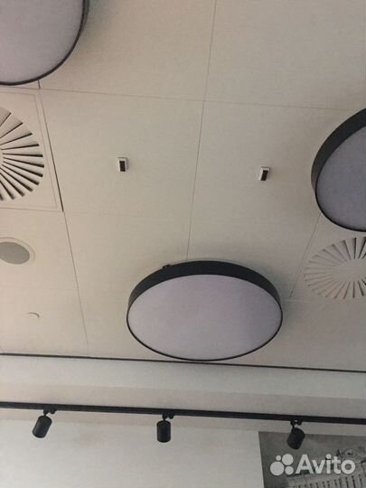 Светильник потолочный италия бу