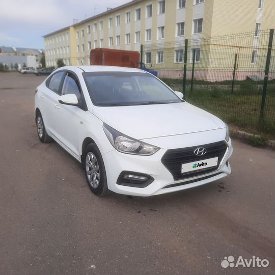 Hyundai Solaris 1.4 МТ, 2017, 106 500 км