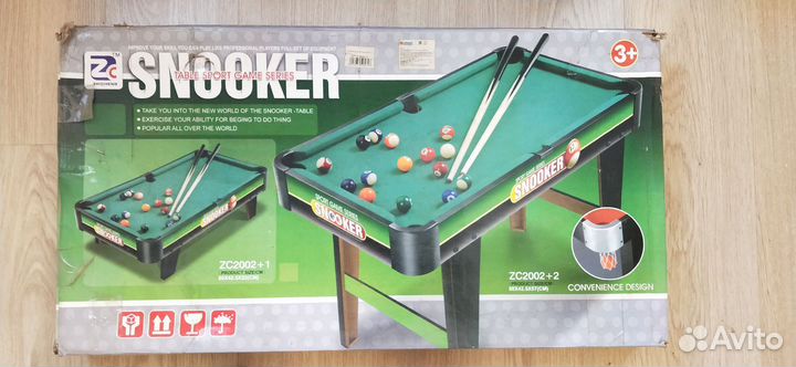 Настольный детский бильярд