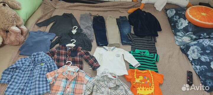 Детские вещи на мальчика 86 92