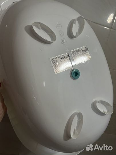 Ванночка для купания новорожденногос термометром
