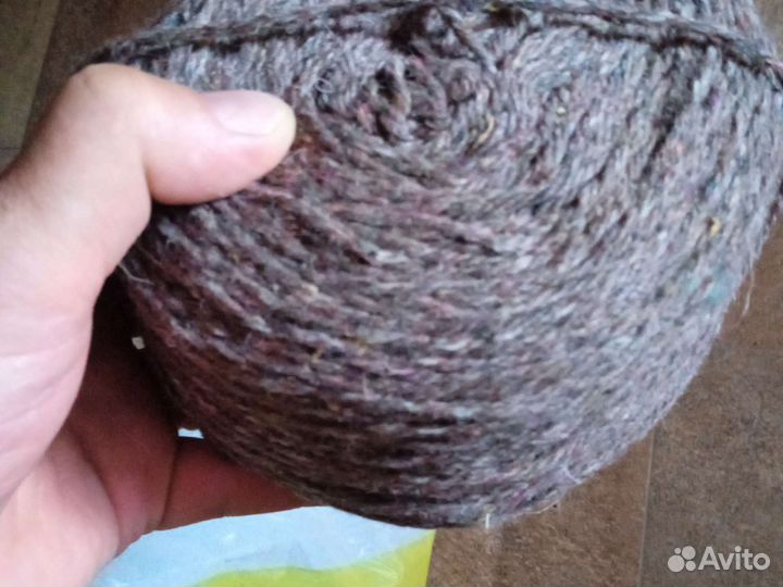 Пряжа для вязания шерсть много