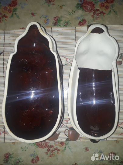 Глиняная форма для запекания -поросенок