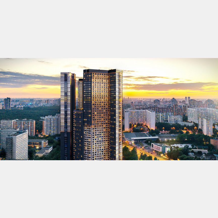 2-к. квартира, 91,3 м², 29/50 эт.