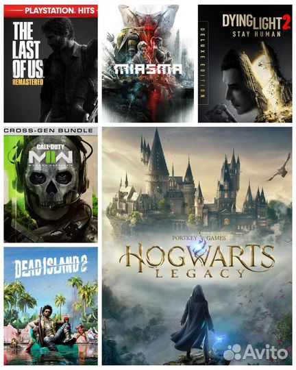 Игры для PlayStation 4 и PlayStation 5