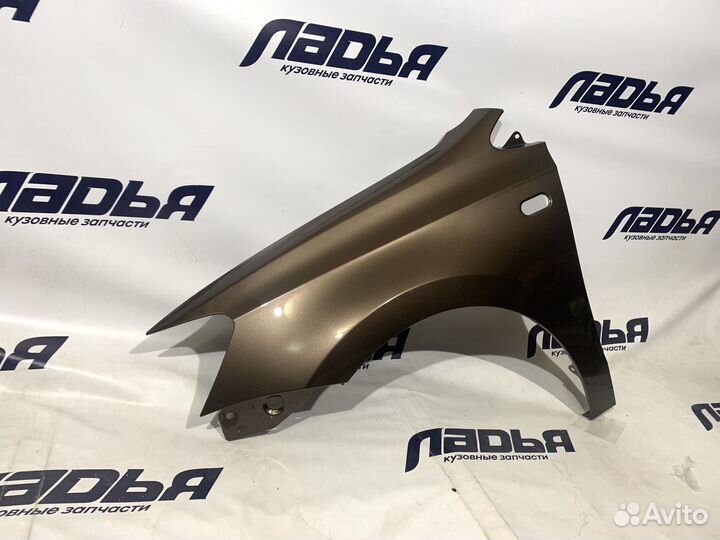 Крыло VW Polo левое Коричневый toffee brown 4Q/ LH8Z