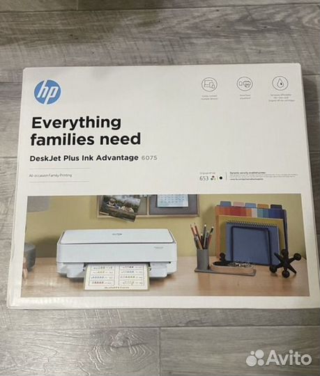 Цветной струйный принтер HP