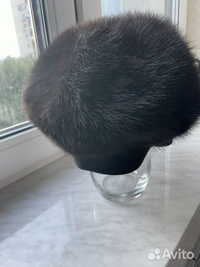 Берет норковый