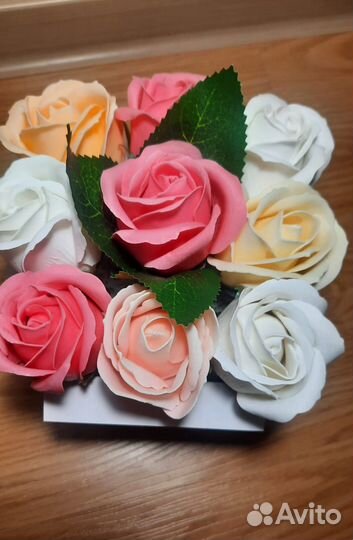 Букеты роз из мыла на любой праздник