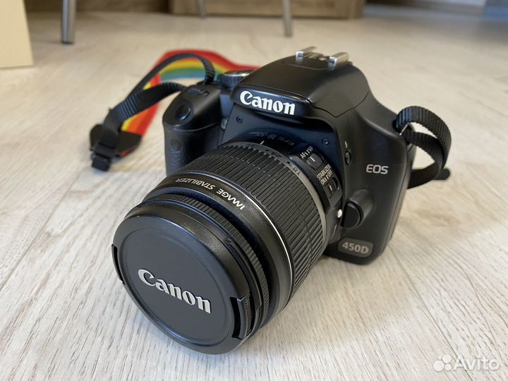 Зеркальный фотоаппарат Canon 450D
