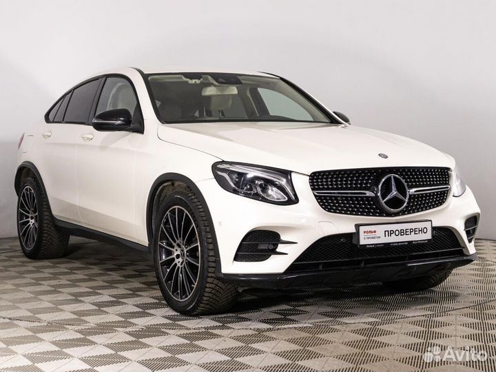 Mercedes-Benz GLC-класс Coupe 2.1 AT, 2016, 101 711 км