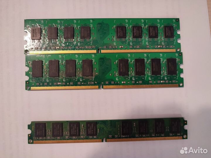 Оперативная память DDR2 DDR3 1-2gb